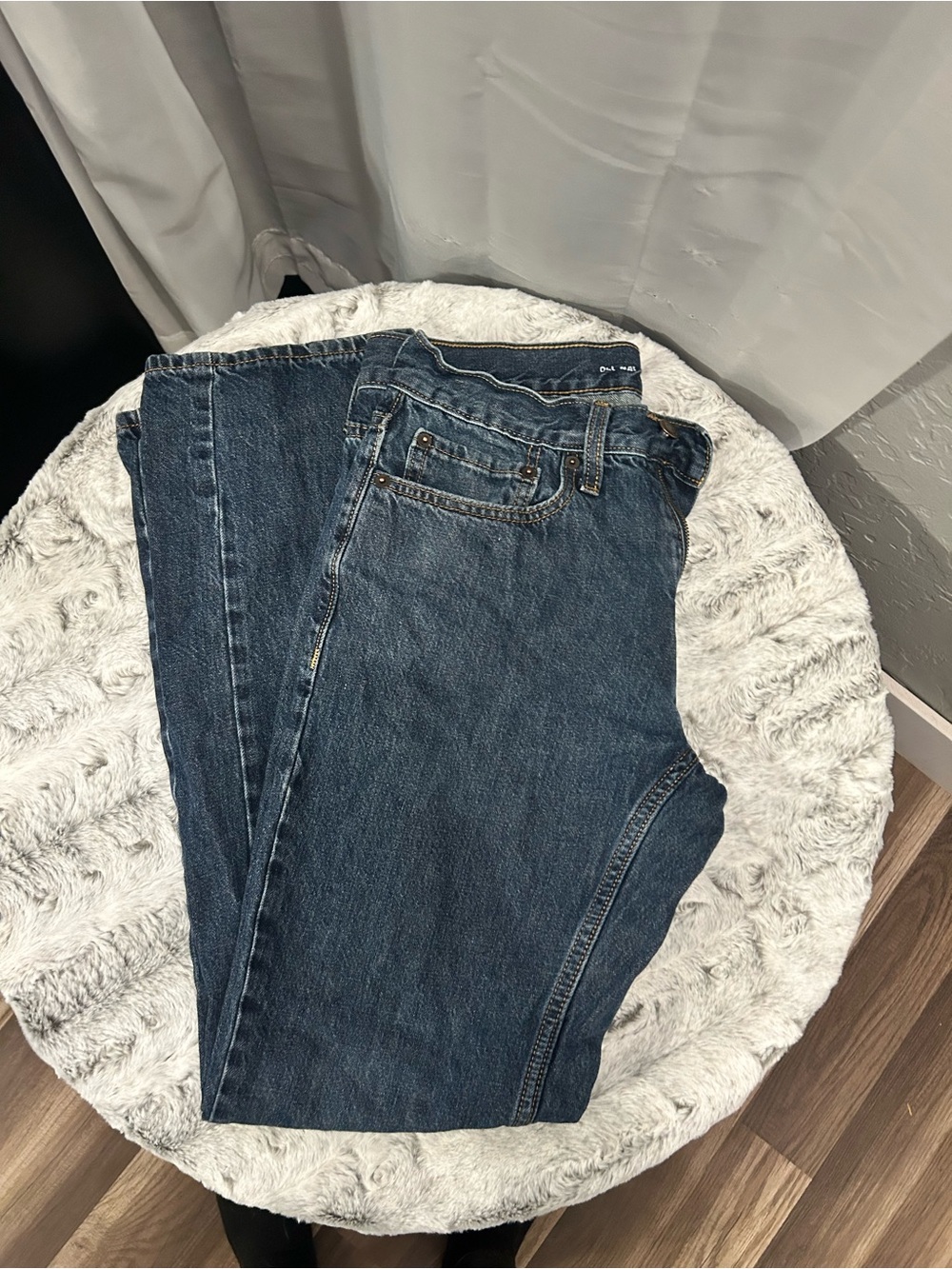 Old Navy Men’s Relaxed Jeans - Dark Blue Denim
